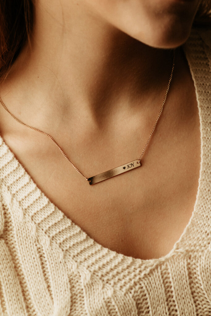 Personalized Bar Necklace