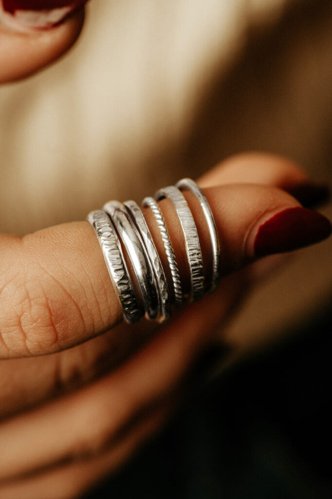 Mix & Muse Silver Rings