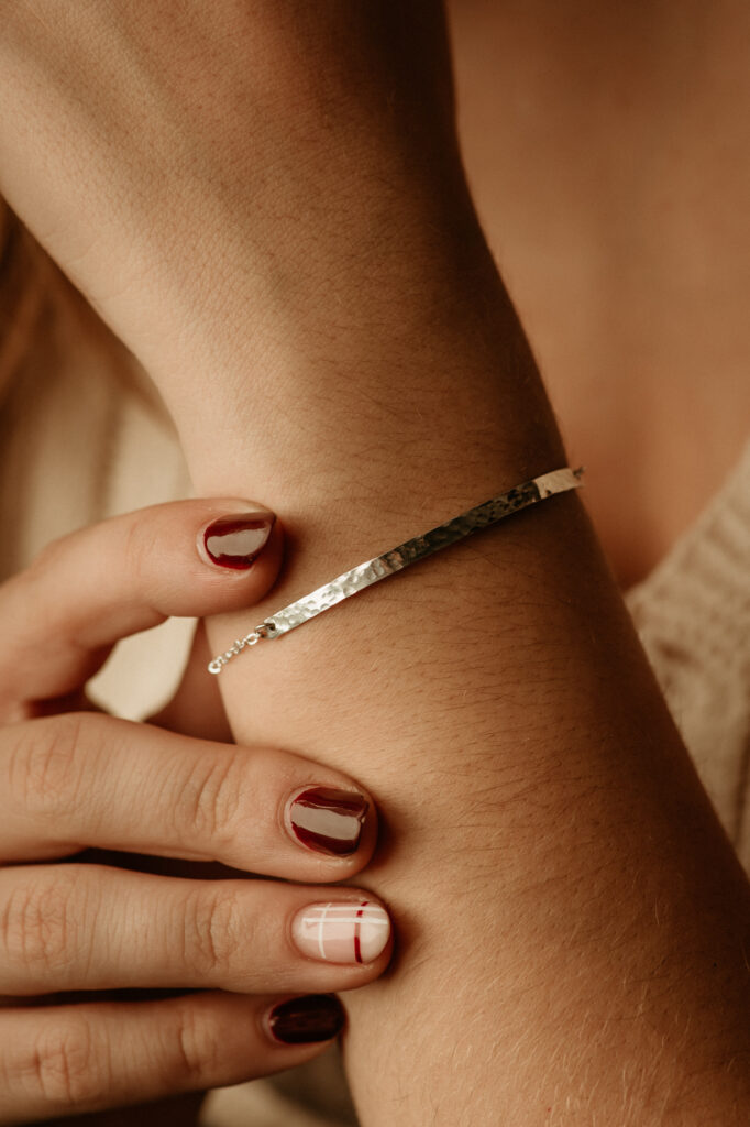 The Silver Pulse Bracelet